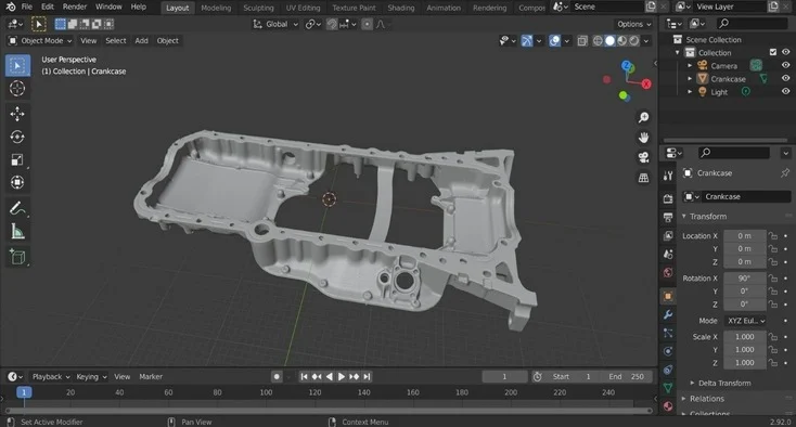 Precise 3D model for Wichita manufacturing
